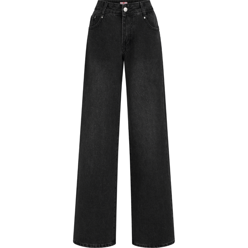 Smoke Baggy Pants - Black