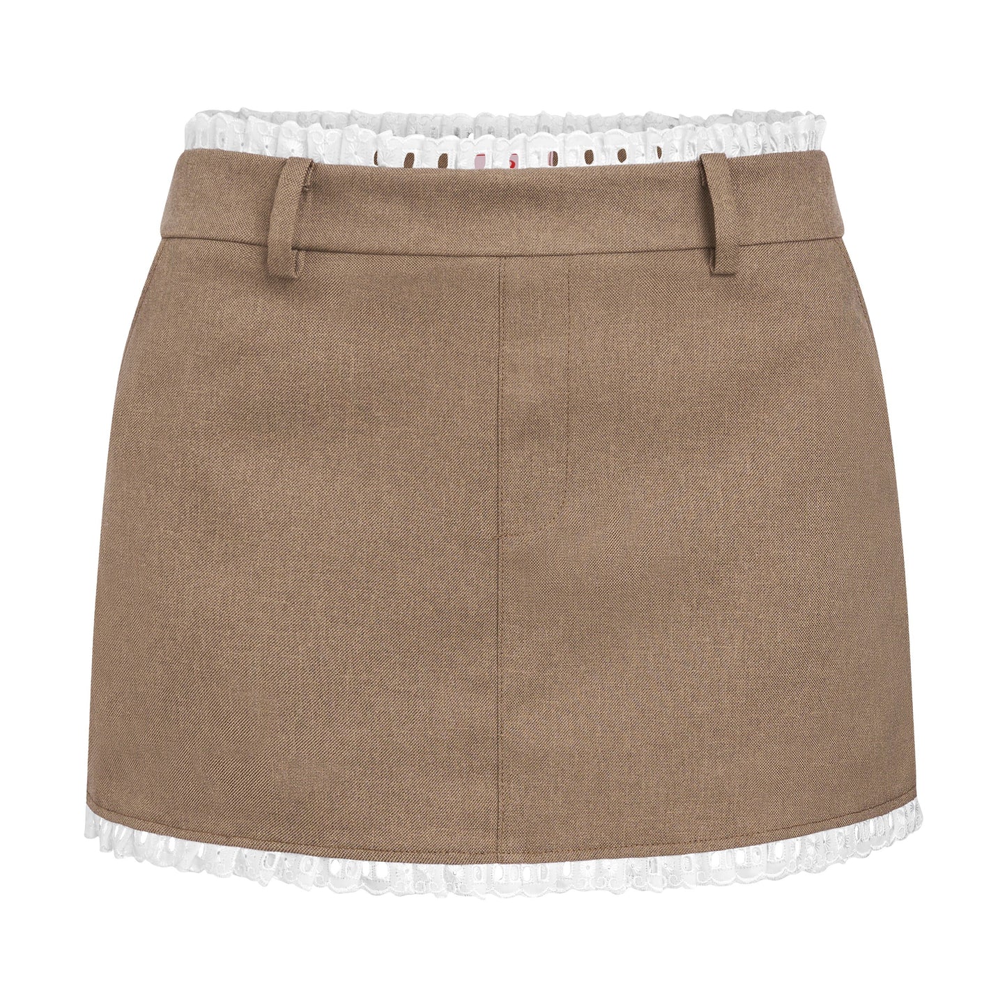 Brown Peri Skort